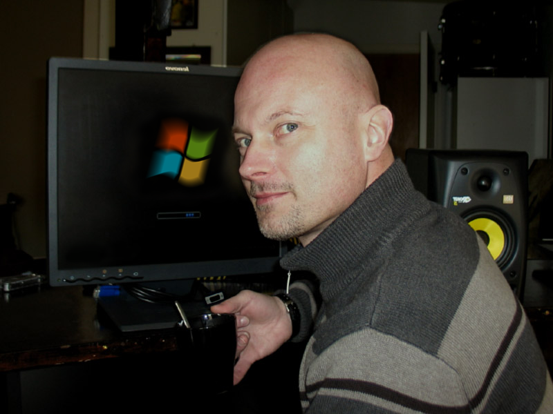 Petri Laubert - tietokoneen korjaaja tietokonekorjaamolla.